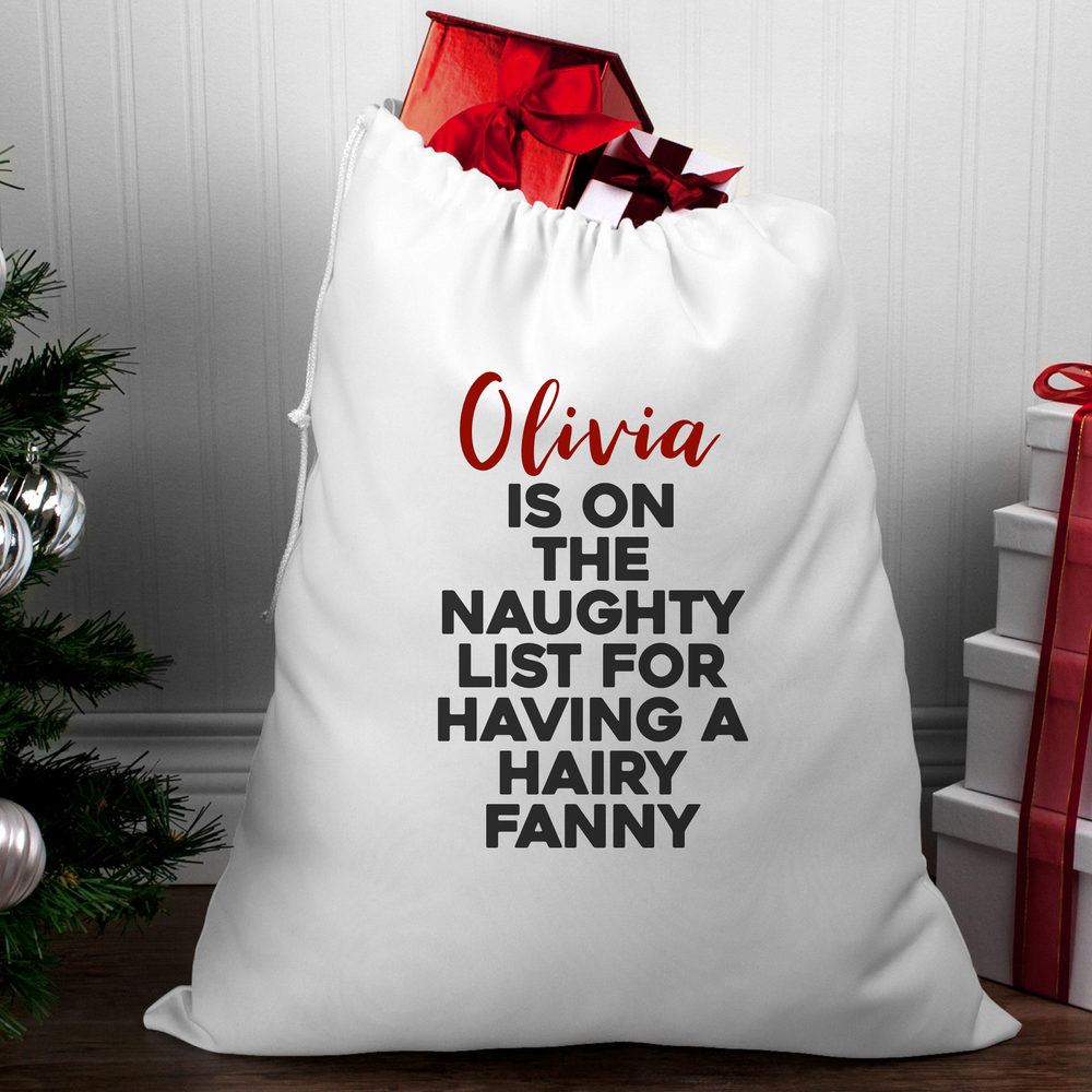 Hairy Fanny Santa Sack #1 image